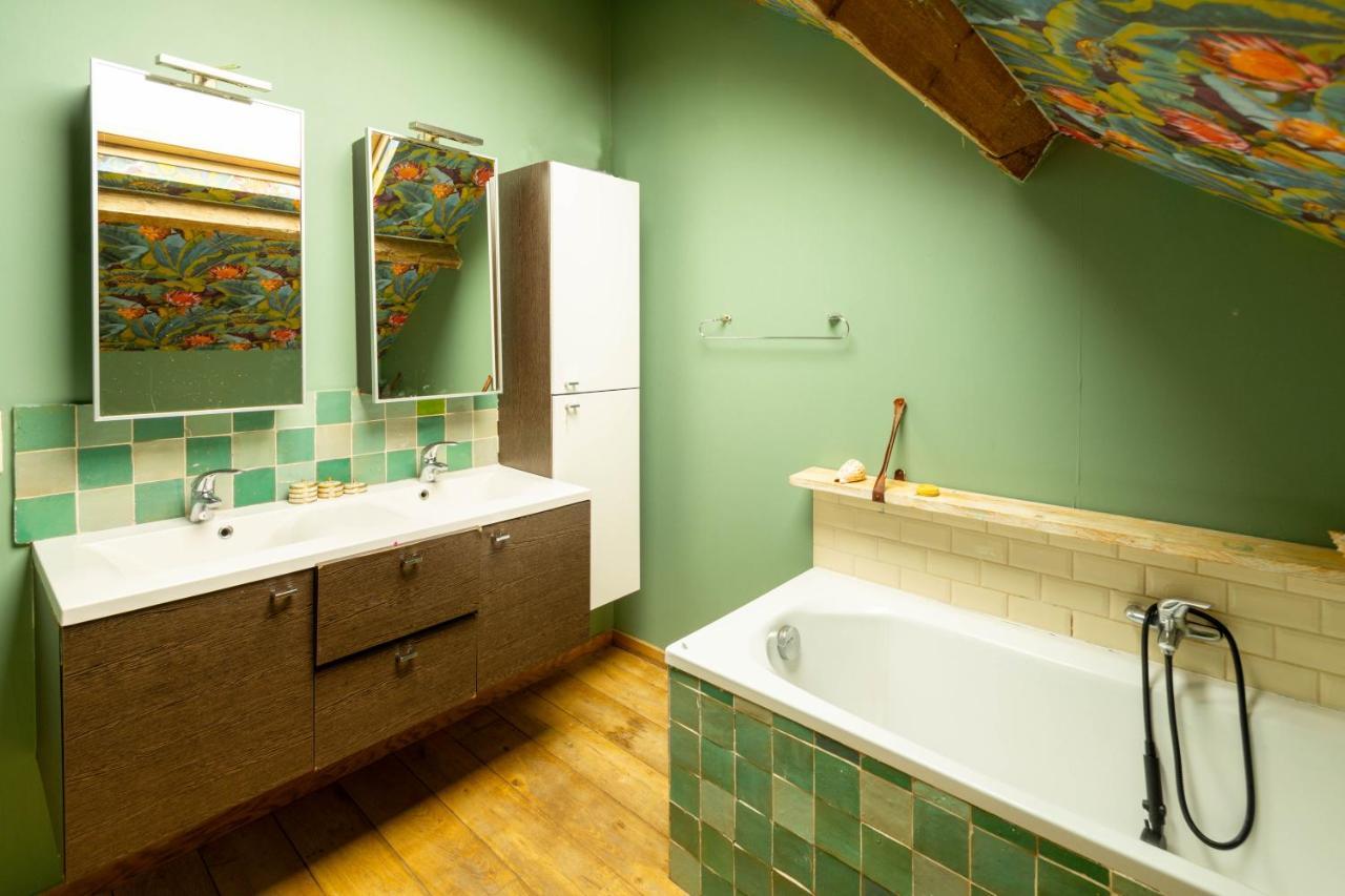 Villa Charming Renovated Old House Kruibeke Exterior foto